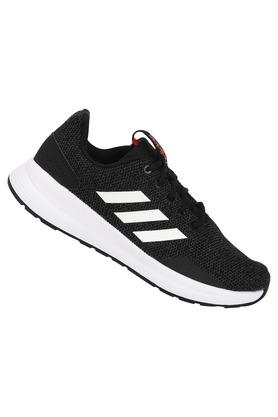 White and store black sports shoes