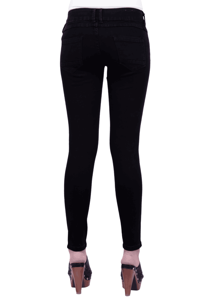 Buy DEAL JEANS Women Mid Waist Stretch Jeans