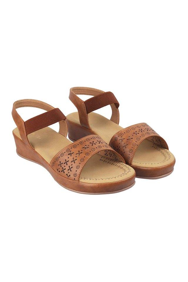 Womens best sale tan sandals