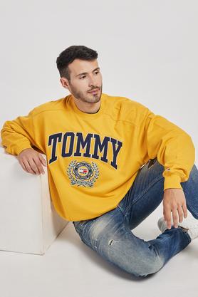 Yellow tommy jeans deals sweater