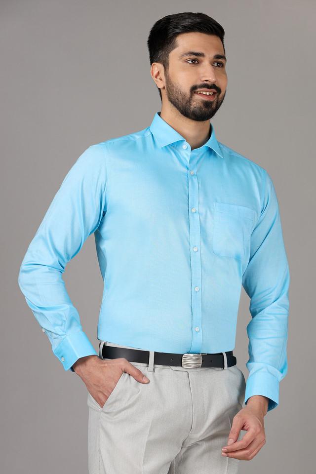 STOP -  Aqua Formal Shirts - Main