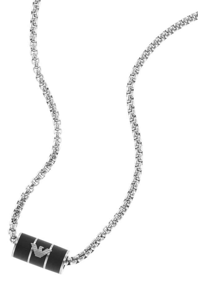 Buy EMPORIO ARMANI Stylish Silver Necklace EGS2919040 | Shoppers Stop