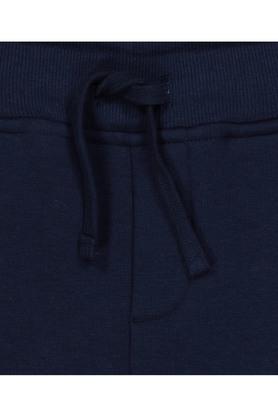 Buy MOTHERCARE Boys Navy Faux Fur Lined Joggers Shoppers Stop