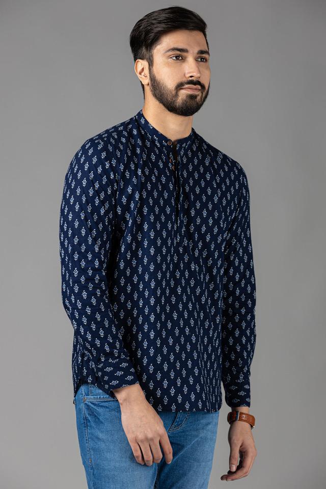 BANDEYA -  Navy Kurtas - Main