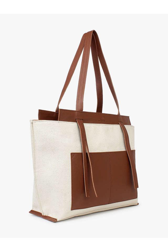 Tan best sale shopper handbag