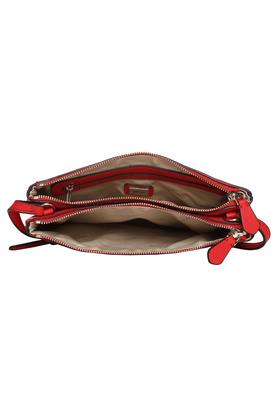 Buy GUESS Red Womens Zip Closure Sling Bag