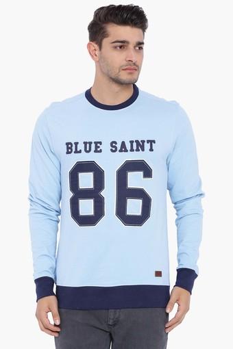 blue saint sweatshirt