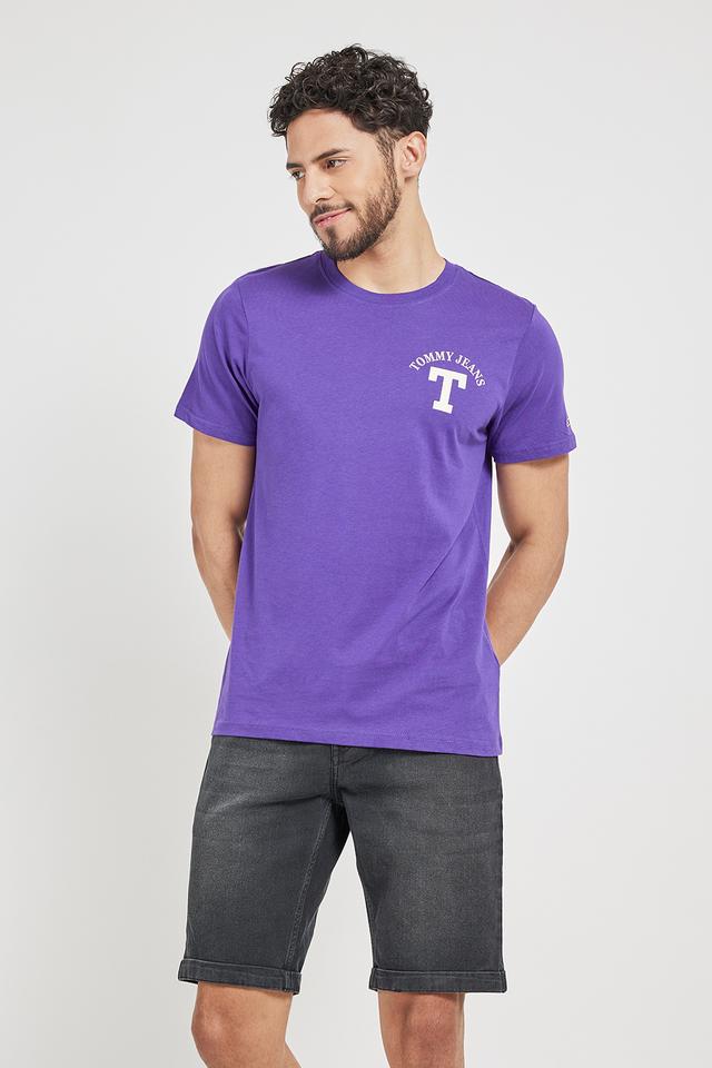 Purple tommy cheap hilfiger t shirt