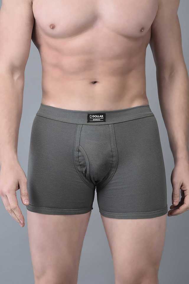 Buy DOLLAR BIGBOSS Multi Solid Cotton Men's Trunk