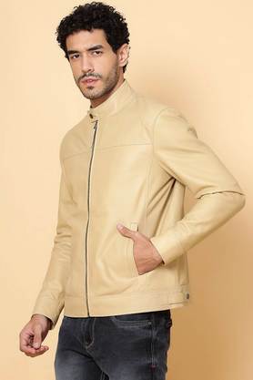 Pure leather store jackets woodland