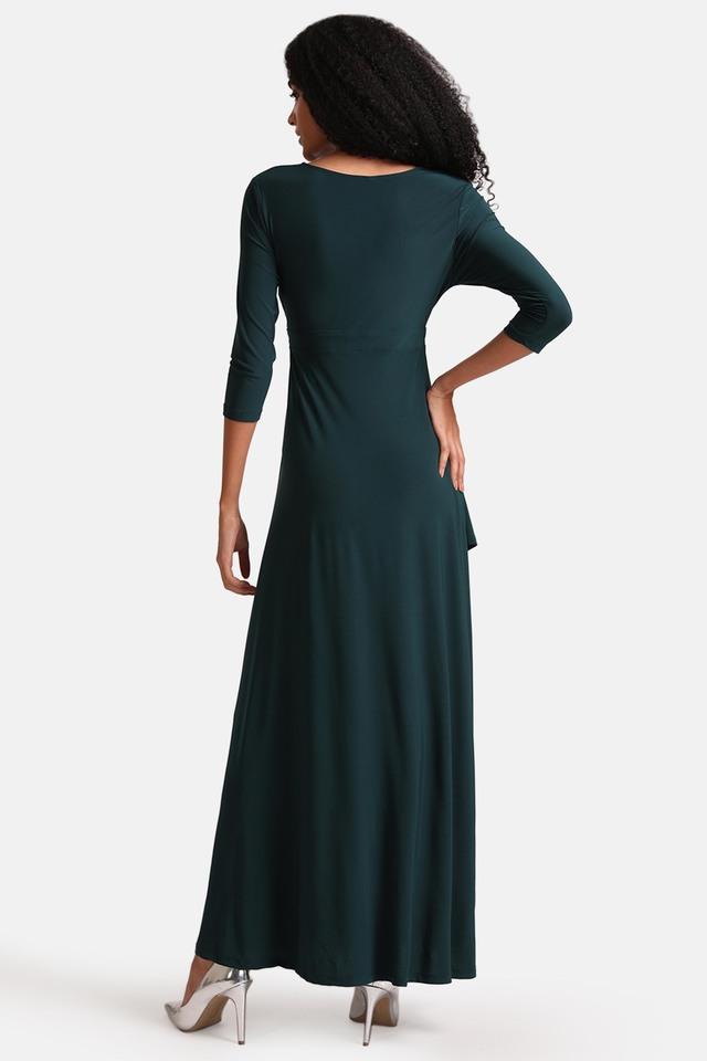 Buy Kazo Blue Embellished Wrap Dress for Women's Online @ Tata CLiQ