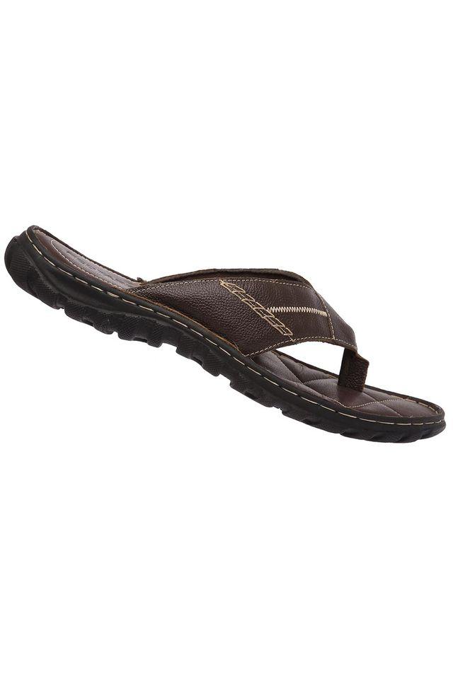 Buy RED TAPE Brown Mens Leather Sandal Shoppers Stop