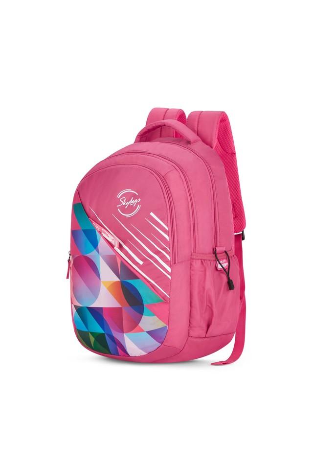 Buy SKYBAGS Pink Drip Plus Polyester Mens Backpack Shoppers Stop