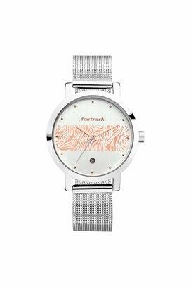 Fastrack ladies watch outlet silver