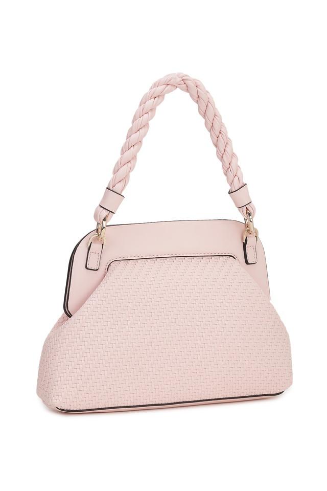 Buy GUESS Pink Hassie Zipper Closure PU Womens Casual Sling Bag