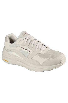 Skechers leather outlet white shoes