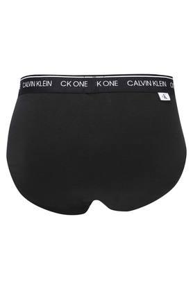 Buy CP BRO Printed Briefs with Exposed Waistband Value - Black