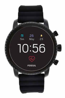 Buy FOSSIL Mens Gen 4 Explorist HR Stainless Steel Silicone