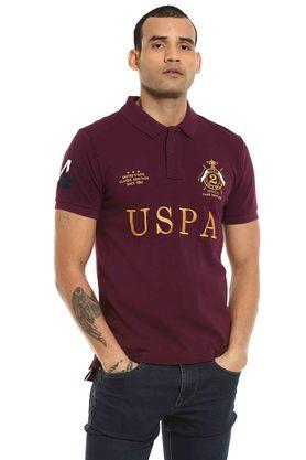 Us polo clearance purple t shirt