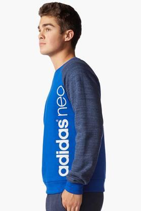 Adidas block cheap crew neck sweatshirt