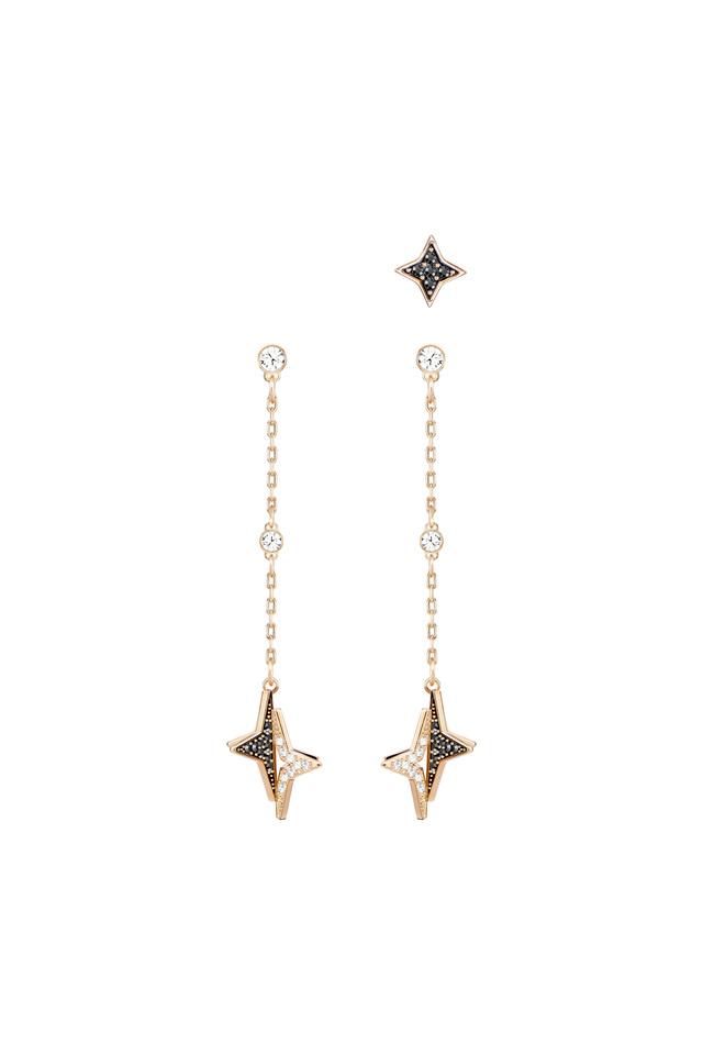 Buy SWAROVSKI Halve Pierced Earrings Shoppers Stop