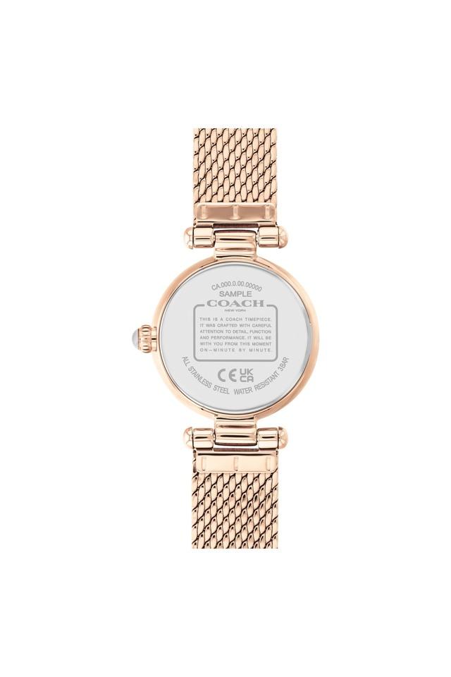 Coach Elliot Women's 36mm Quartz Leather Strap Watch - Red - iCuracao.com