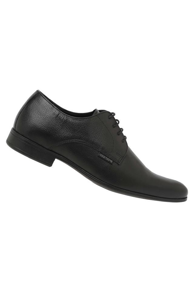 Red tape best sale black formal shoes