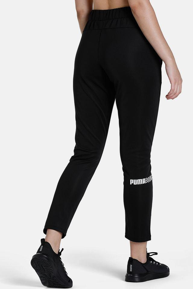 PUMA Solid Women Black Tights - Buy PUMA Solid Women Black Tights Online at  Best Prices in India