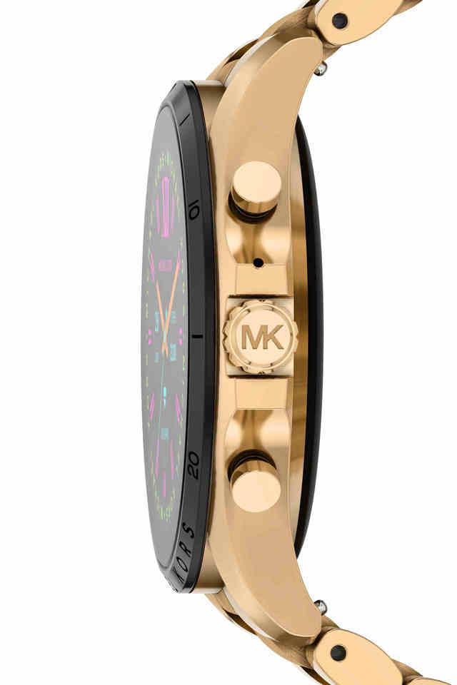 Michael kors gold digital hot sale watch