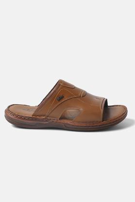 Lee cooper men's leather online flip flops thong sandals