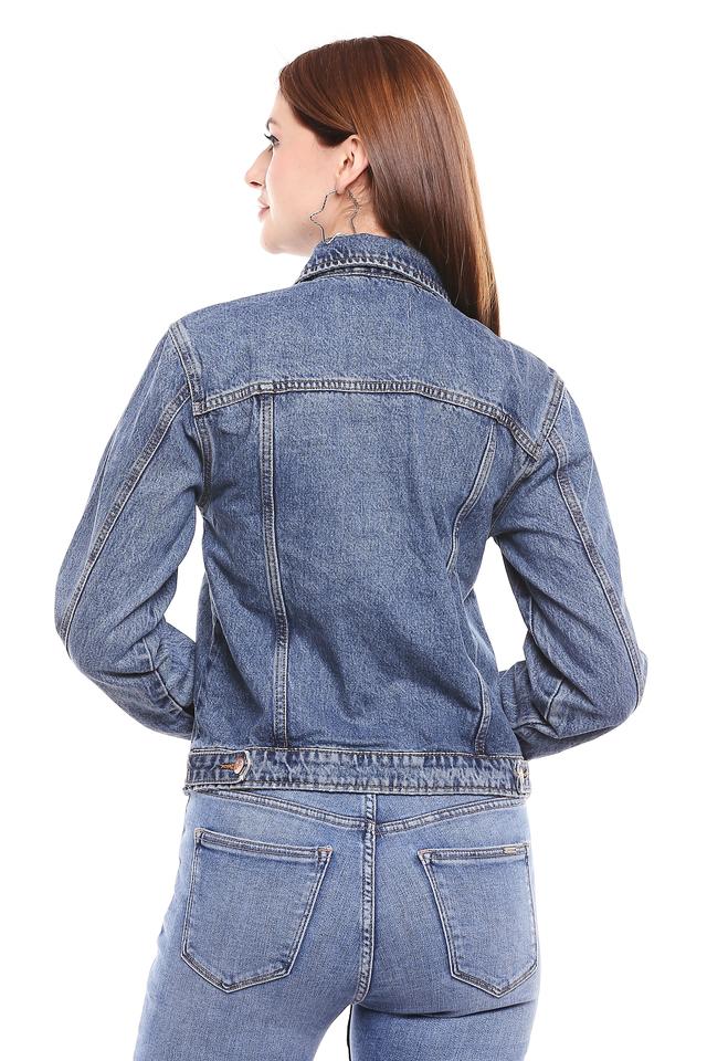 Becca | Medium Wash Denim Jacket | West-McCoy