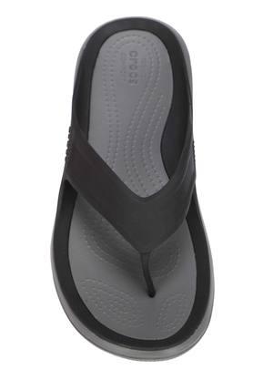 Gray discount flip flops