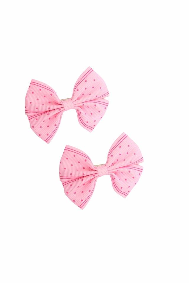 Smily Kiddos Pearl Bow Hair Clip Set Peach  2 Pieces for Girls 614  Years Online in India Buy at FirstCrycom  8483492