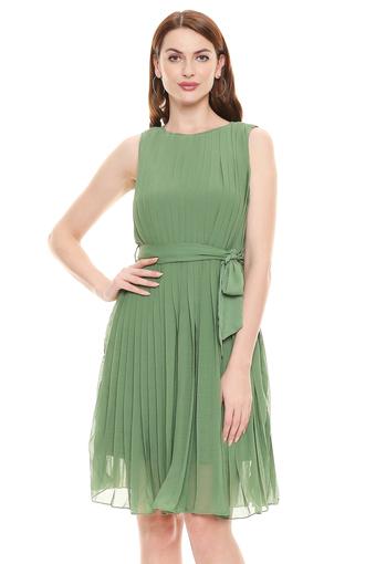 vero moda green dress