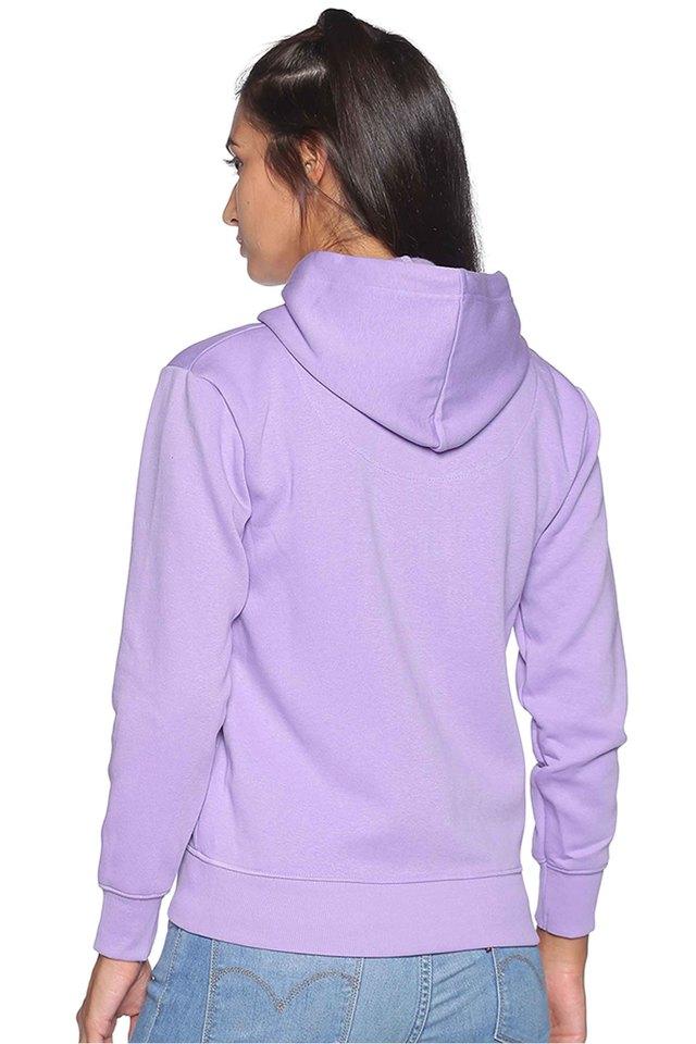 CAMPUS SUTRA -  Purple Sweatshirts - Main