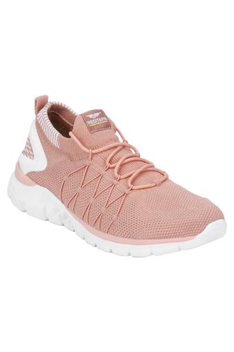 salmon coloured shoes