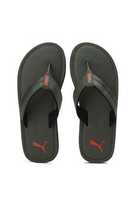 Puma leather flip flops new arrivals