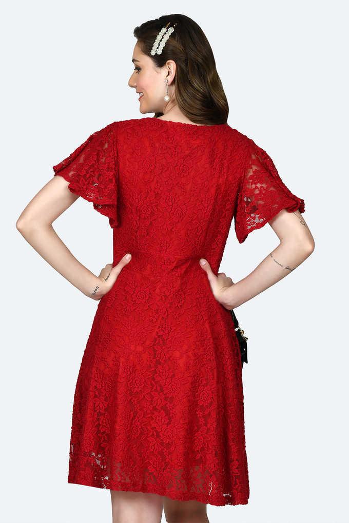 Zink london 2025 red dress