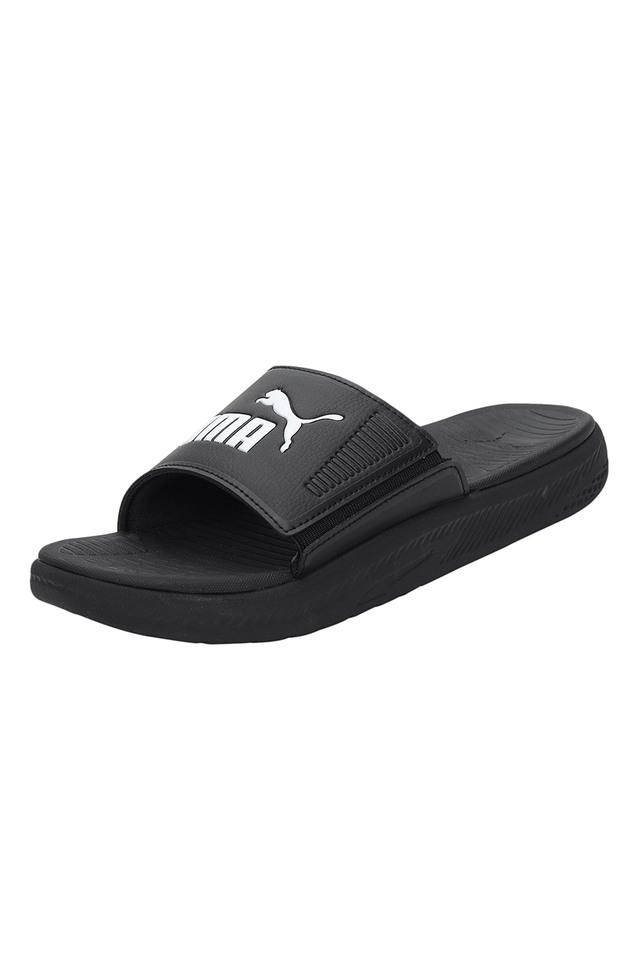 Buy PUMA Softride Synthetic Slipon Mens Slides Shoppers Stop