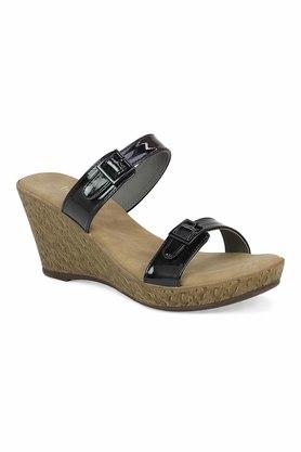 Buy INC 5 Black Synthetic Others Womens Casual Wedges Heel Sandals