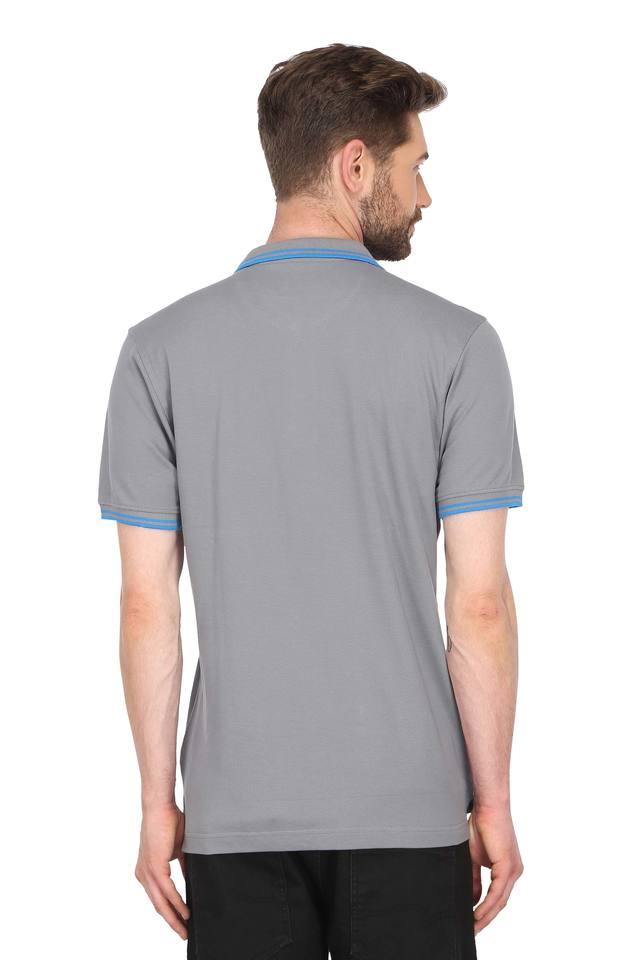 Solid grey t shirt hot sale