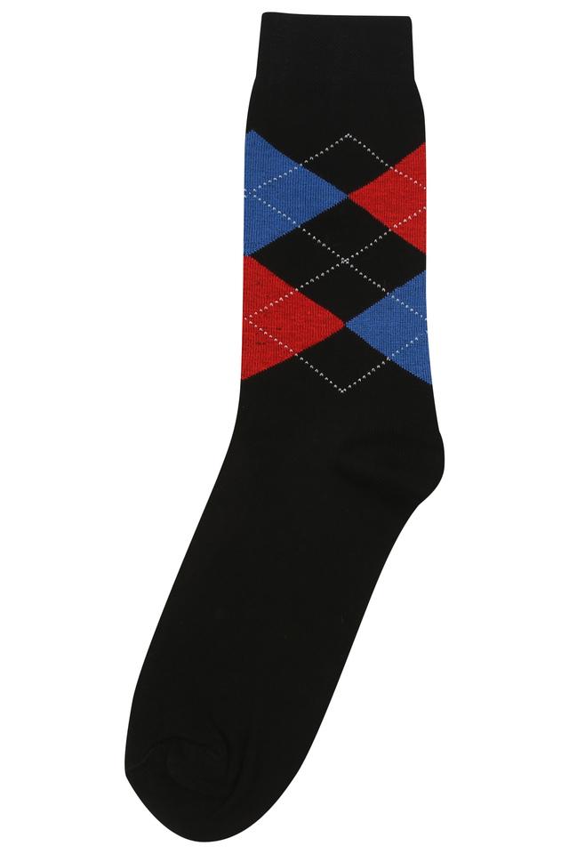 Buy STOP Multi Mens Printed Socks Pack of 3 Shoppers Stop