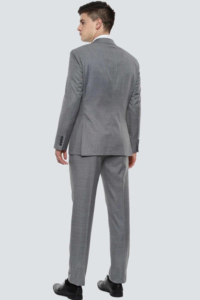 LOUIS PHILIPPE three piece suit Striped Men Suit - Buy LOUIS PHILIPPE three  piece suit Striped Men Suit Online at Best Prices in India