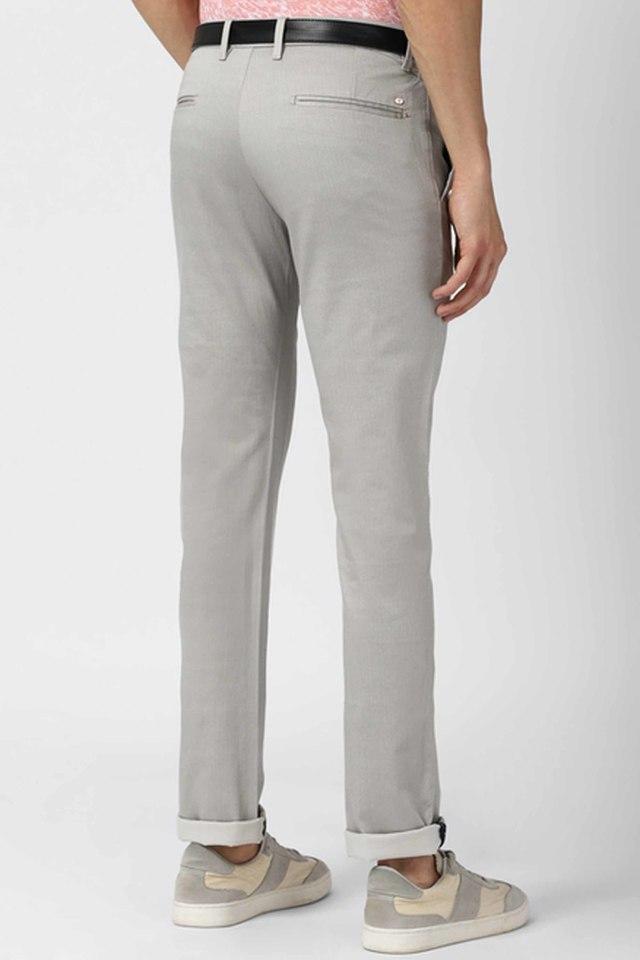 Buy Hackett London Men OffWhite Solid FlatFront Chinos for Men Online   The Collective