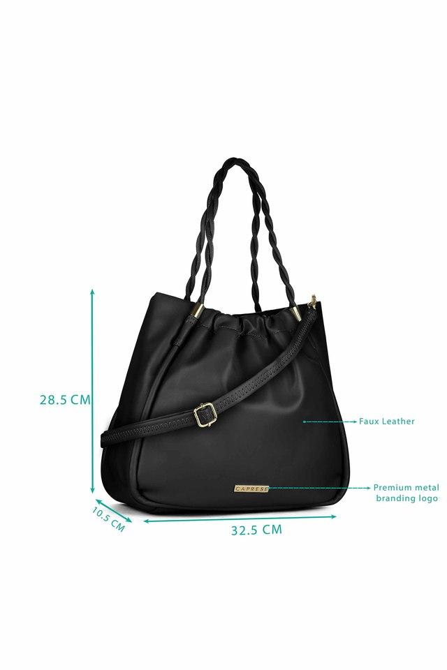 Caprese black shoulder bag new arrivals