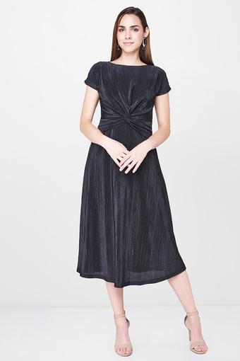 midi straight dress