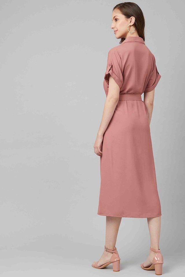 Buy Peach Dresses for Women by MARIE CLAIRE Online