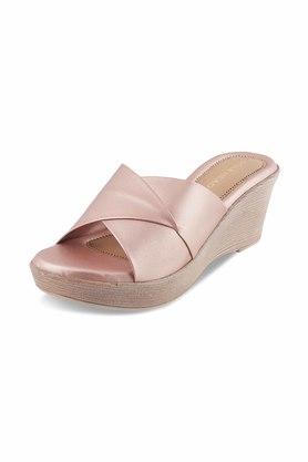 SOLE HEAD - Rose Gold Wedges - 5