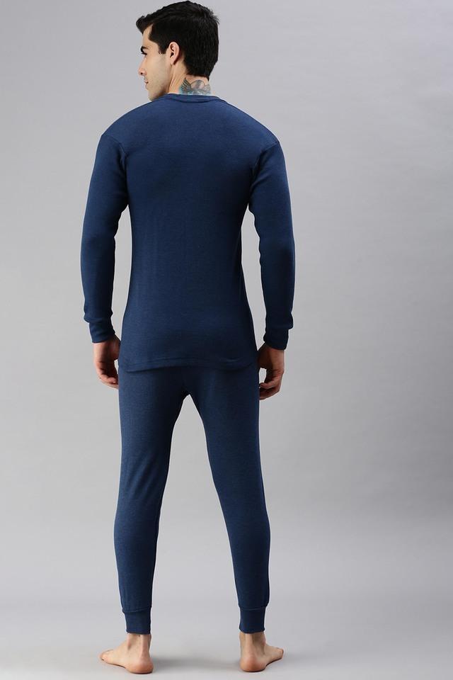 Buy LUX COTTS WOOL Solid Knit Regular Fit Men's Thermal Shoppers Stop