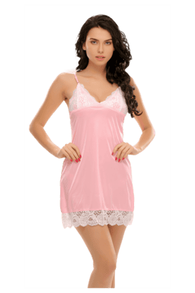 Buy Pink Nightshirts&Nighties for Women by Clovia Online